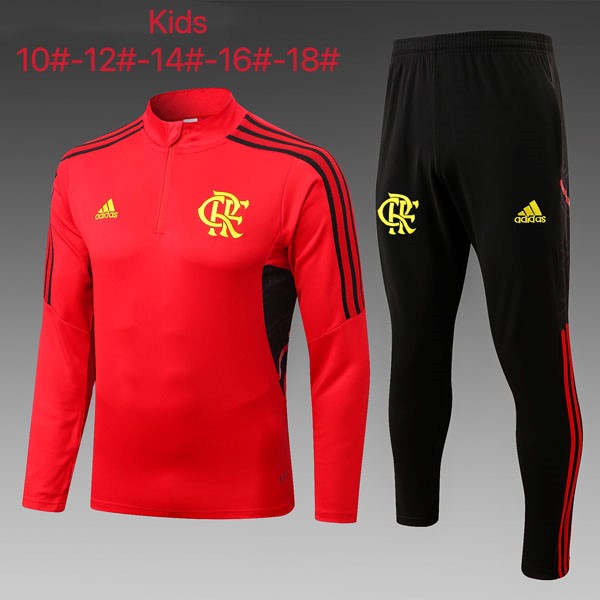 Ninos Chandal Flamengo 2022/23 Rojo Negro